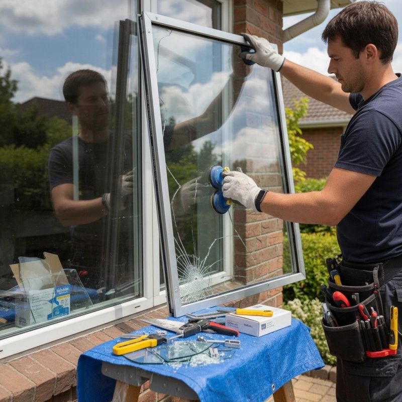 Aluminum Window Installation